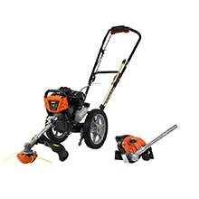 Wheeled String Trimmer + Edger Attachment Combo Kit (PWSTM4317EA)