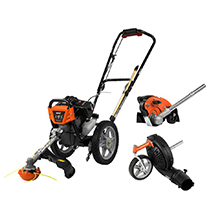 Wheeled String Trimmer with Edger Attachment and Blower Attachment Combo Kit (PWSTM4317EB) Wheeled String Trimmer with Edger Attachment and Blower Attachment Combo Kit (PWSTM4317EB)